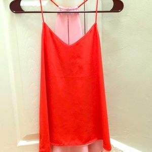 Reversible Red/Pink Express Tank Top